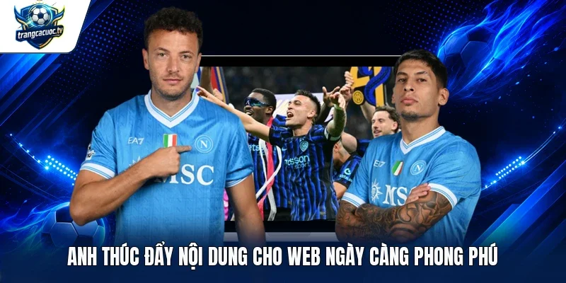 Anh thúc đẩy nội dung cho web ngày càng phong phú